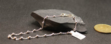 Load image into Gallery viewer, Sterling silver anklet, with 2mm balls, 9 inch extends to 10 inch
