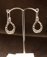 Load image into Gallery viewer, sterling silver earrings with Celtic design
