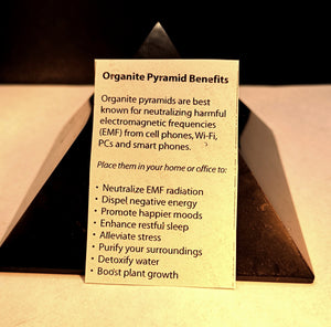 Amazonite orgonite pyramid
